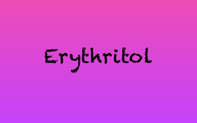 Erythritol by dentlogs