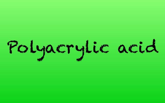 Polyacrylic acid by dentlogs