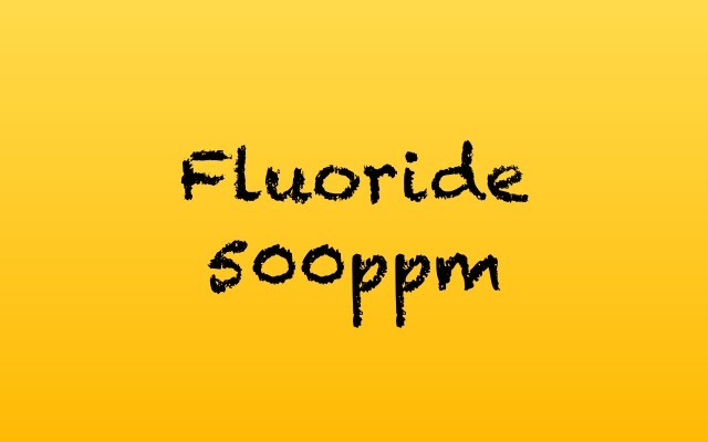 Fluoride 500ppm by dentlogs