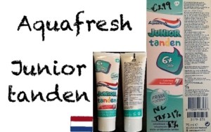 Aquafresh Junior tanden by dentlogs