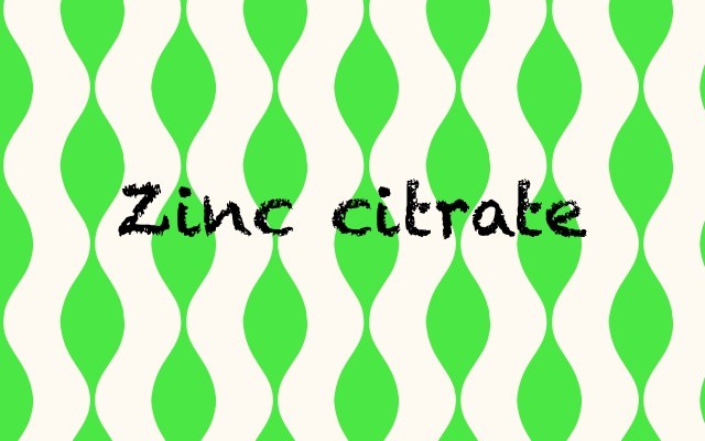 Zinc citrate by dentlogs