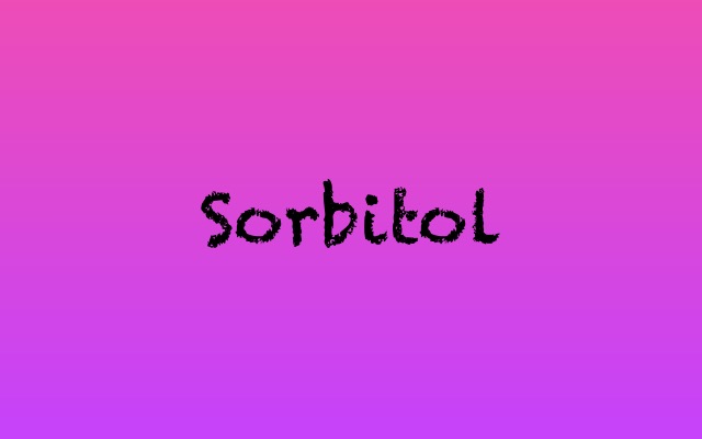 Sorbitol by dentlogs