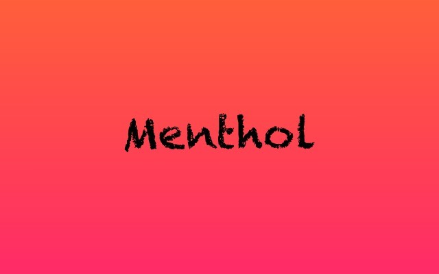 menthol by dentlogs