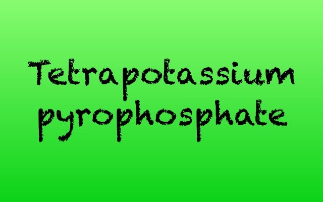 Tetrapotassium pyrophosphate by dentlogs