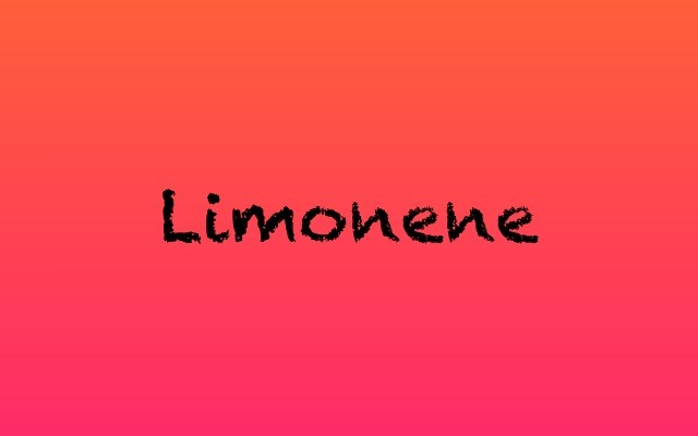 Limonene by dentlogs