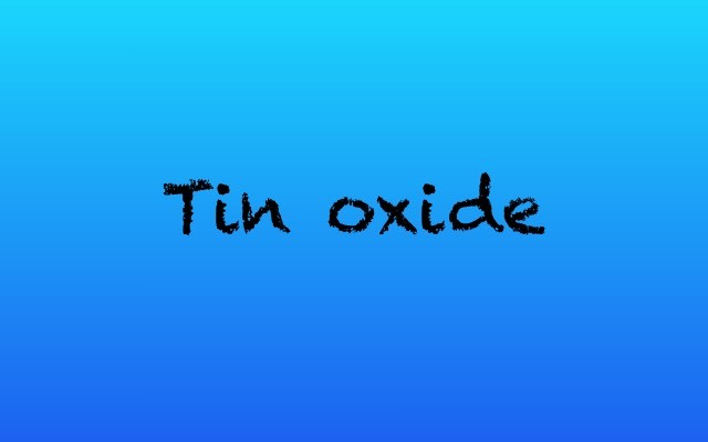 Tin oxide by dentlogs