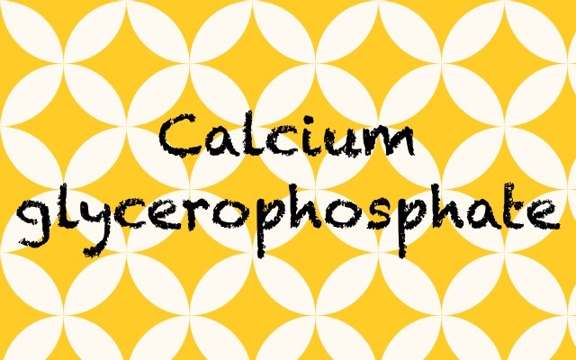 Calcium glycerophosphate by dentlogs